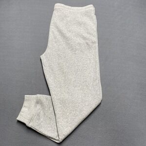 J.Crew Sweatpants Mens 2XL Gray Authentic Fleece Drawstring Cuffed Joggers‎ XXL